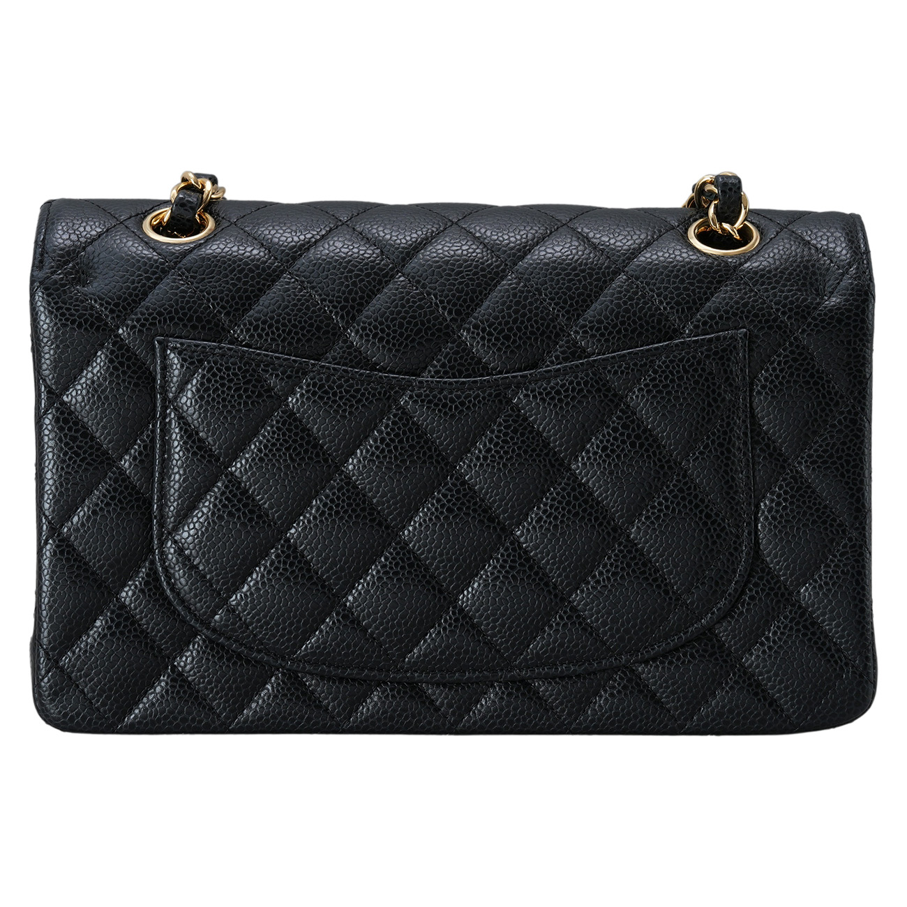 CHANEL(USED)샤넬 클래식 캐비어 미듐