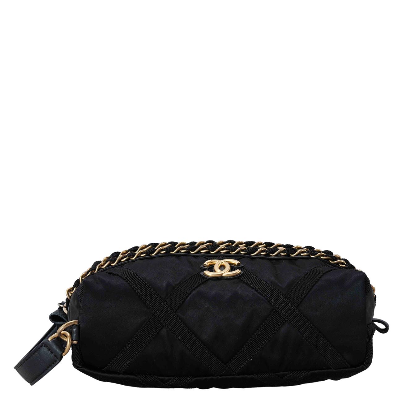 CHANEL(USED)샤넬 패브릭 파우치