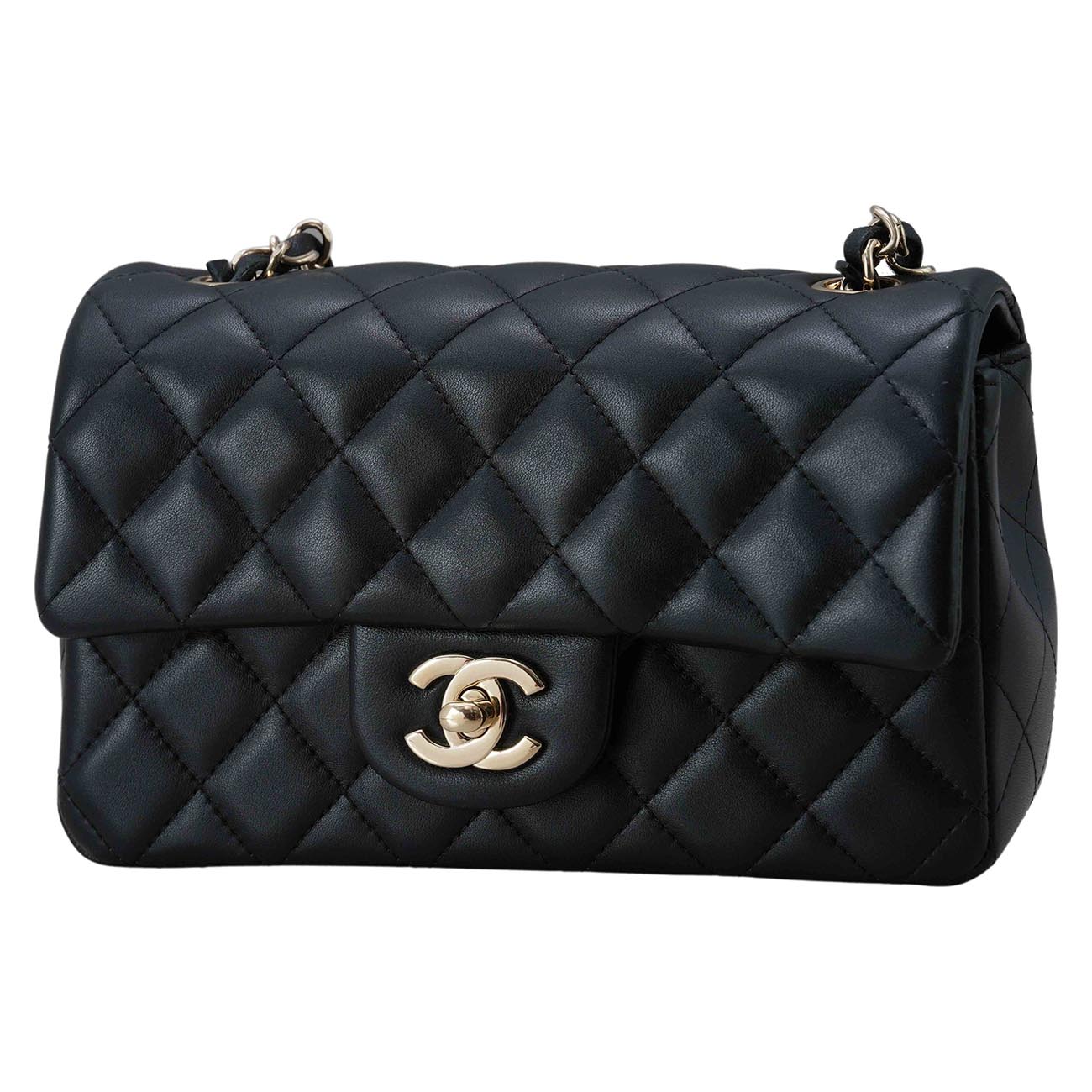 CHANEL(USED)샤넬 A69900 램스킨 뉴미니 플랩백