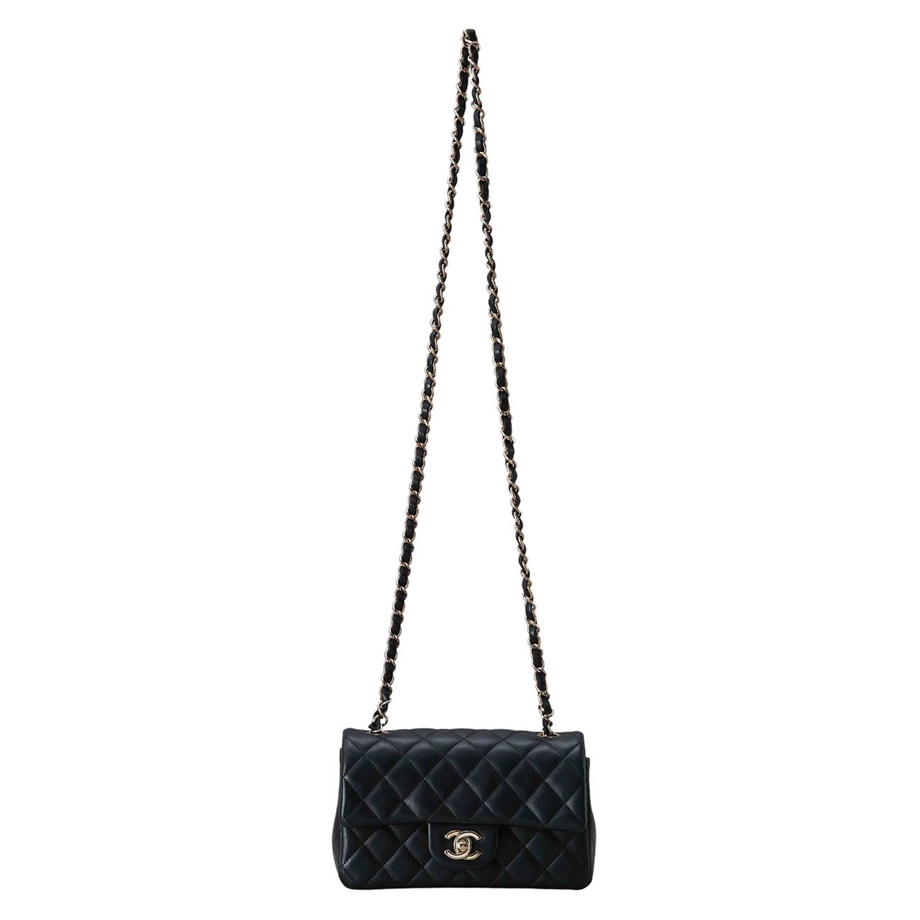 CHANEL(USED)샤넬 A69900 램스킨 뉴미니 플랩백