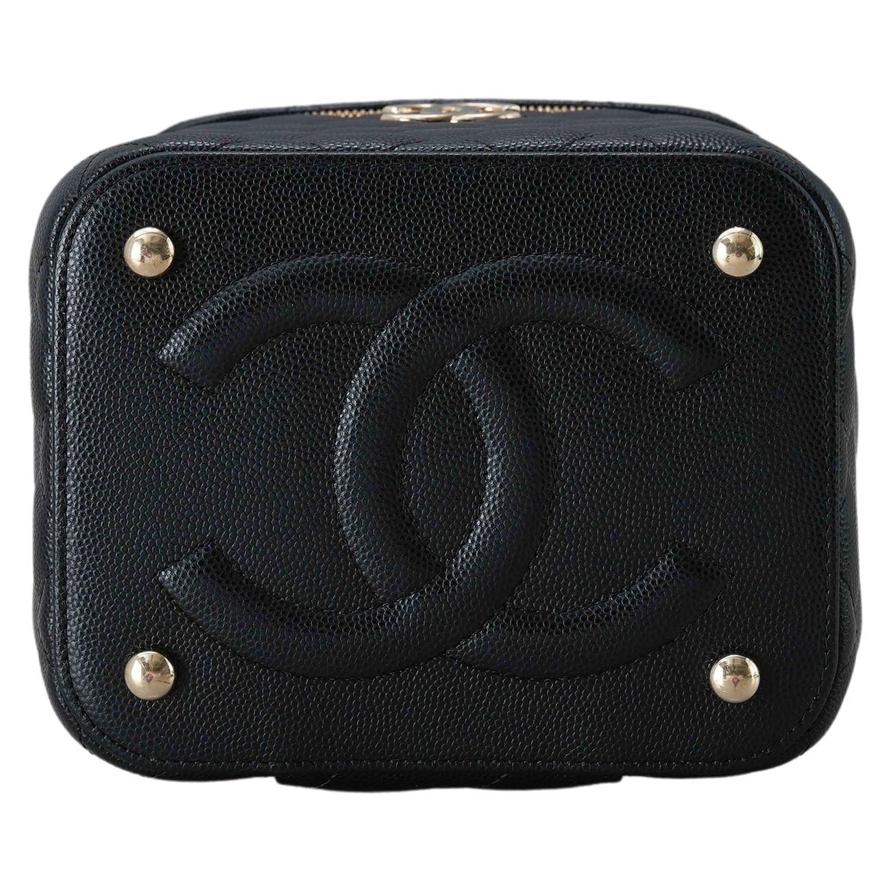 CHANEL(USED)샤넬 AS2362 캐비어 클래식 베니티 탑핸들 케이스
