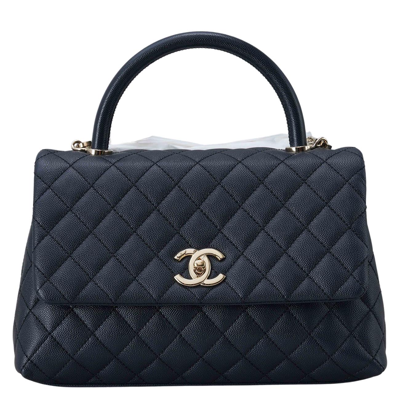 CHANEL(USED)샤넬 A92991 캐비어 코코핸들 미듐