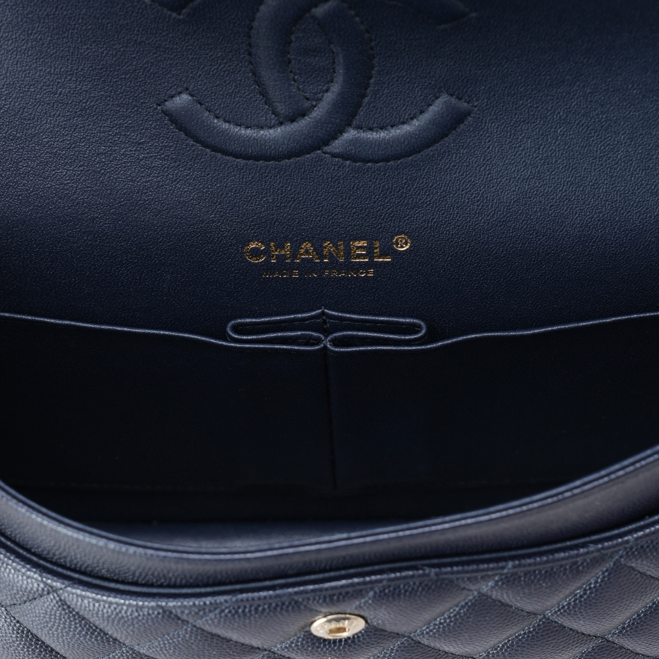 CHANEL(USED)샤넬 클래식 캐비어 미듐