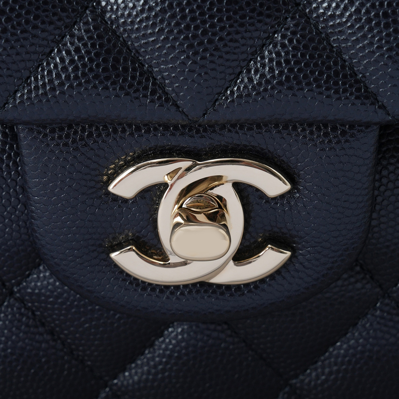 CHANEL(USED)샤넬 클래식 캐비어 미듐