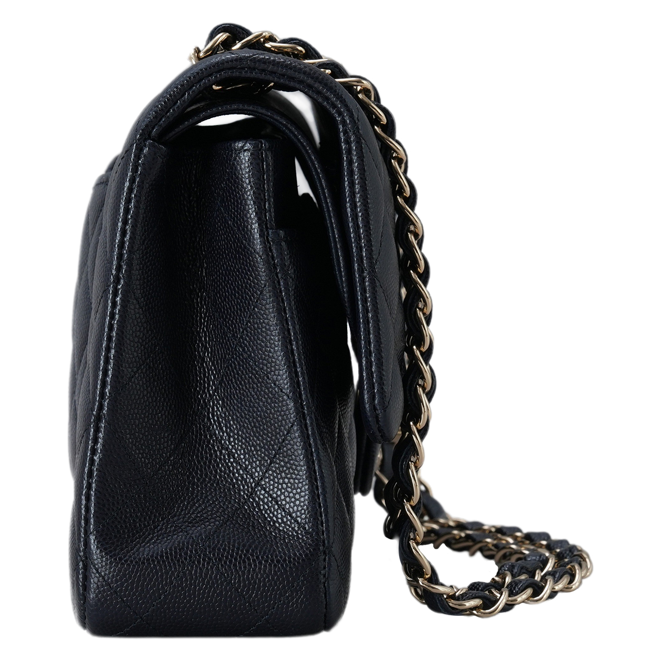 CHANEL(USED)샤넬 클래식 캐비어 미듐