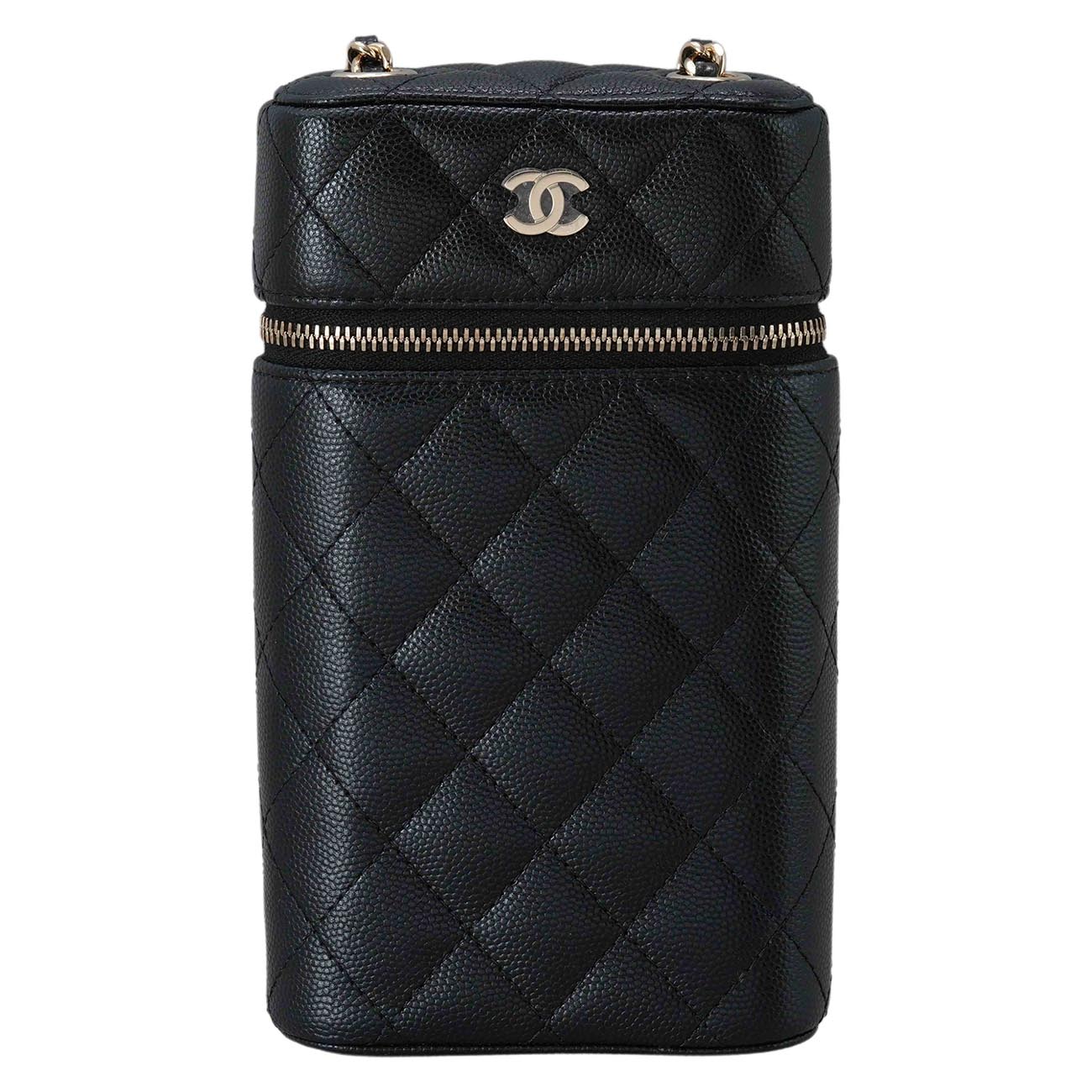 CHANEL(USED)샤넬 캐비어 폰 홀더 체인백