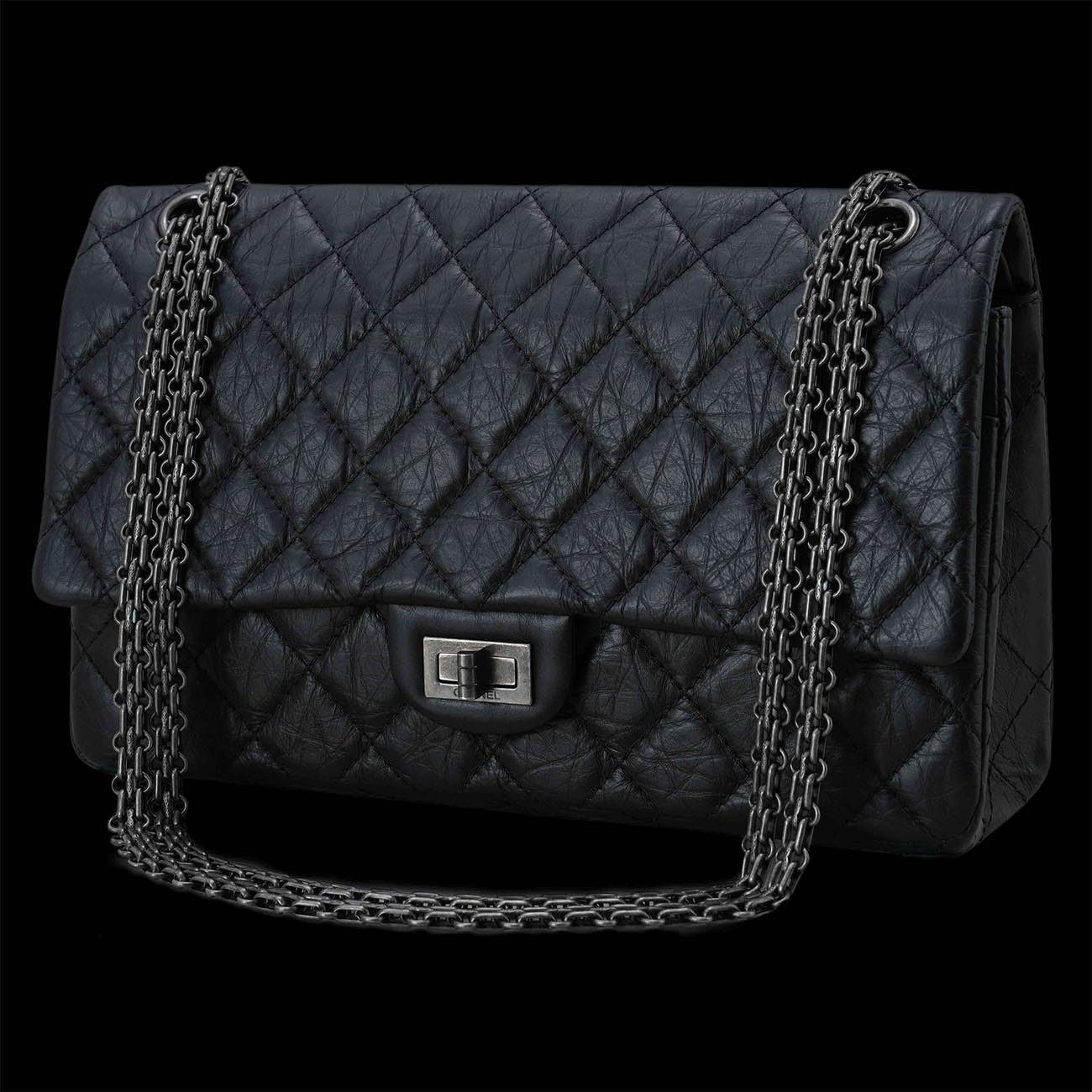 CHANEL(USED)샤넬 2.55 빈티지 미듐 플랩백