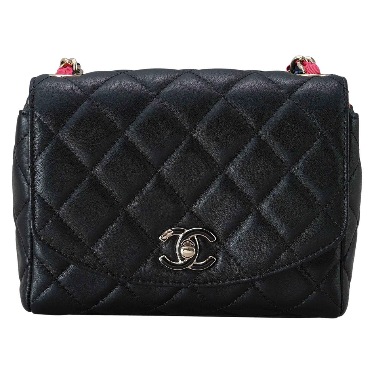 CHANEL(USED)샤넬 AS2411 시즌 미니 플랩 크로스백