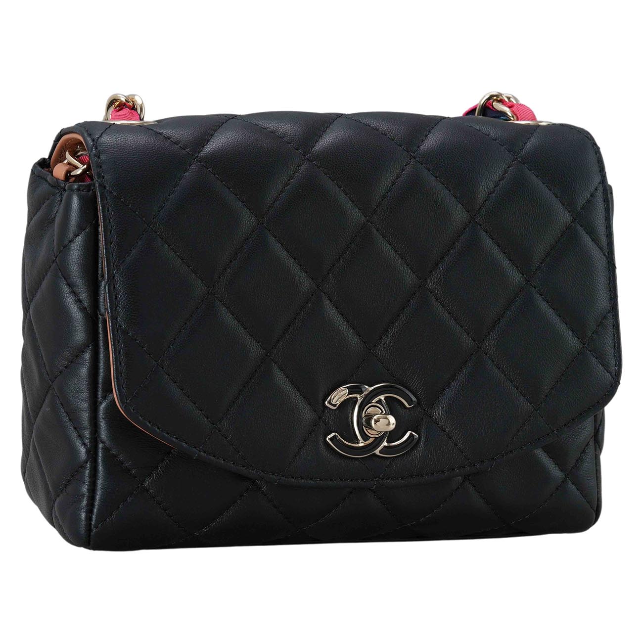 CHANEL(USED)샤넬 AS2411 시즌 미니 플랩 크로스백