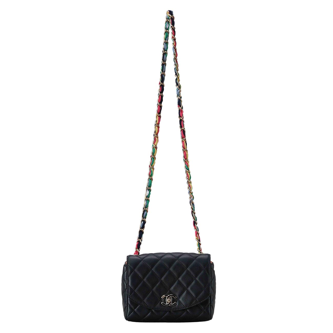 CHANEL(USED)샤넬 AS2411 시즌 미니 플랩 크로스백