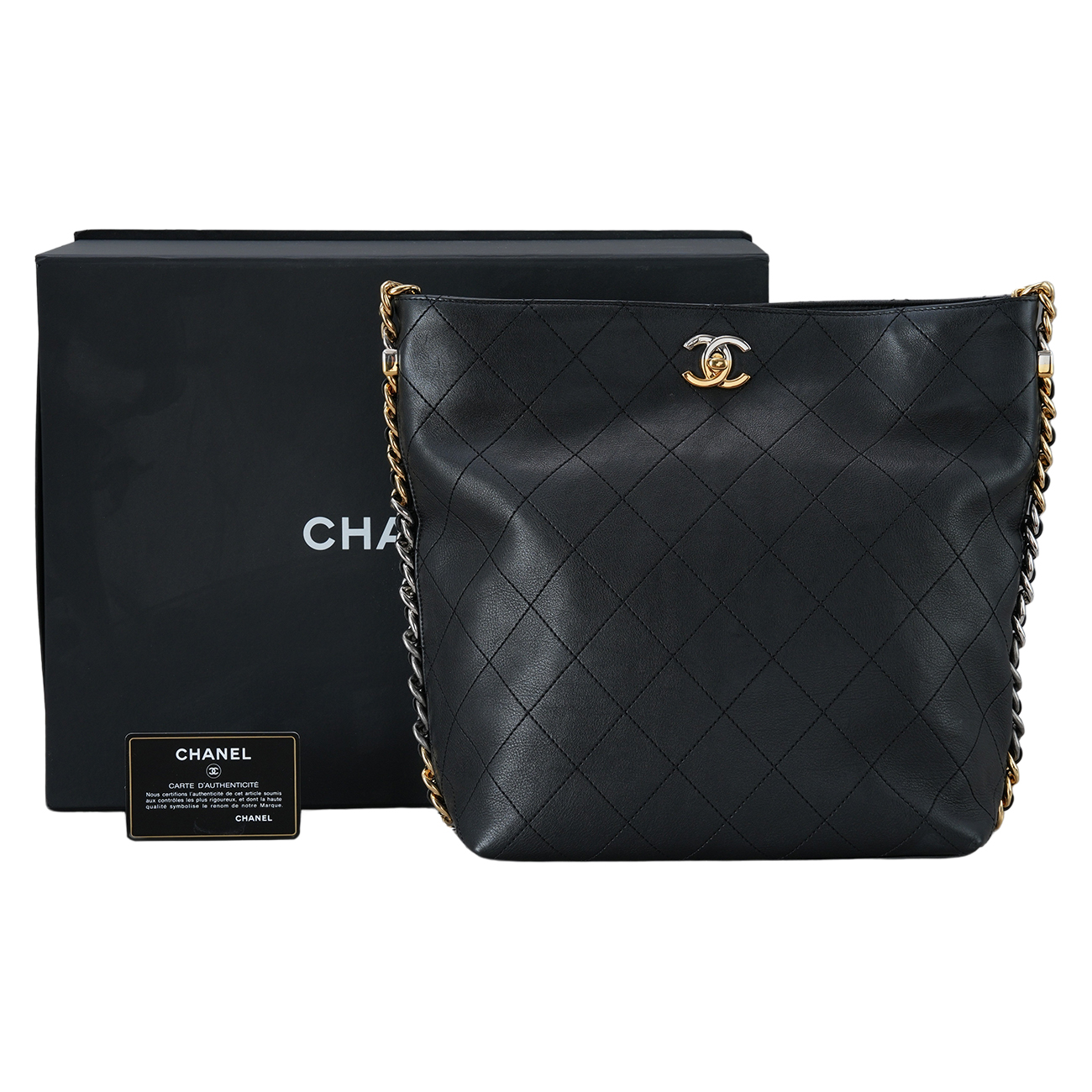 CHANEL(USED)샤넬 AS0414 시즌 호보 숄더백