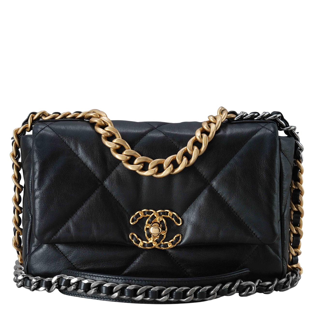 CHANEL(USED)샤넬 19백 미듐