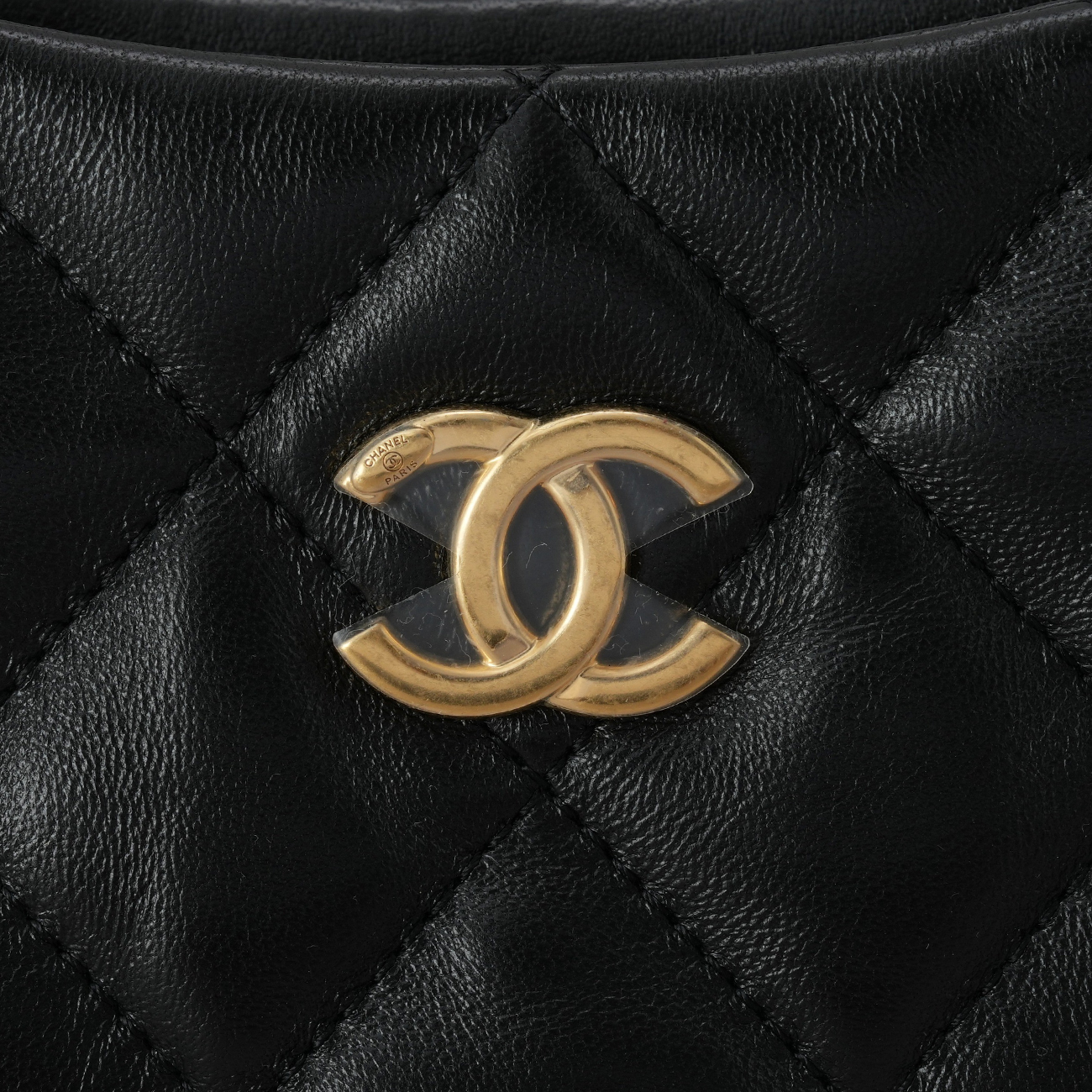 CHANEL(USED)샤넬 AS3562 호보백 블랙 금장