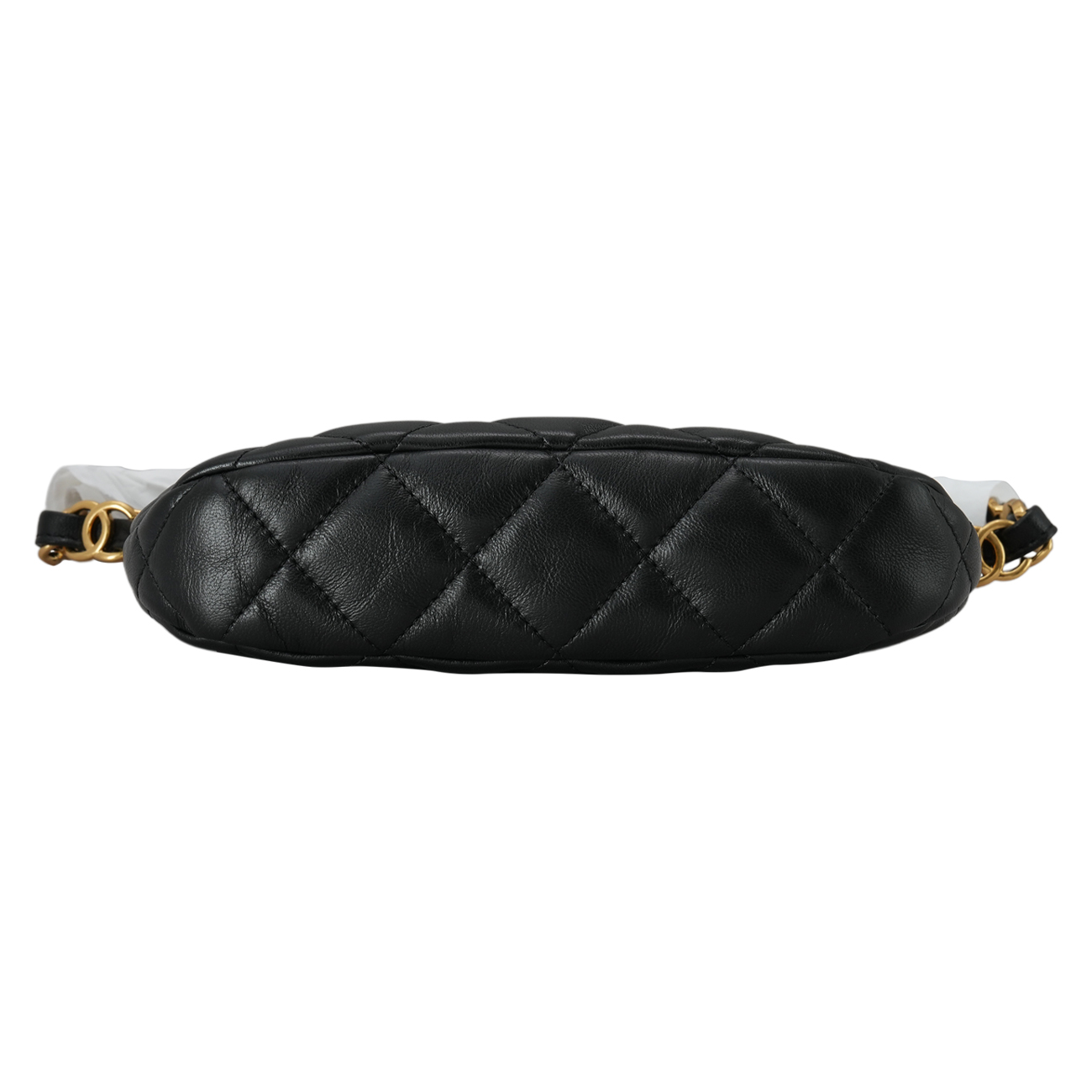CHANEL(USED)샤넬 AS3562 호보백 블랙 금장