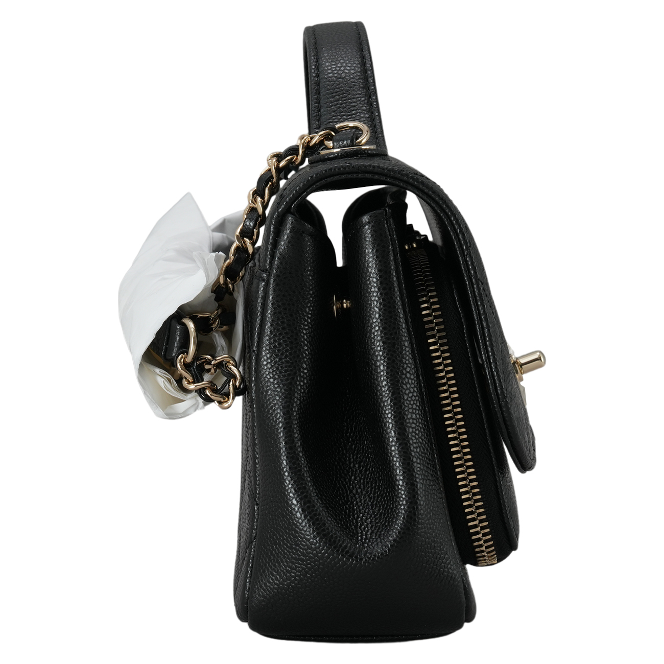 CHANEL(USED)샤넬 A93749 캐비어 비즈니스 어피니티 스몰 블랙