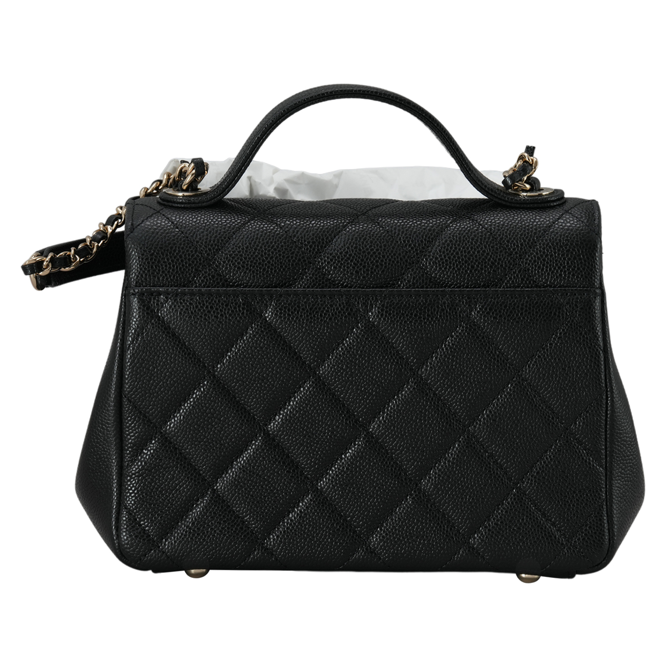 CHANEL(USED)샤넬 A93749 캐비어 비즈니스 어피니티 스몰 블랙