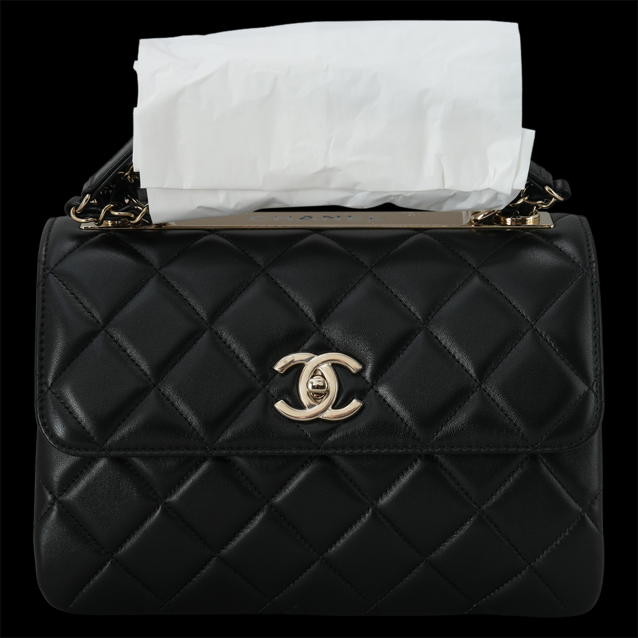 CHANEL(USED)샤넬 트렌디 CC 스몰 블랙