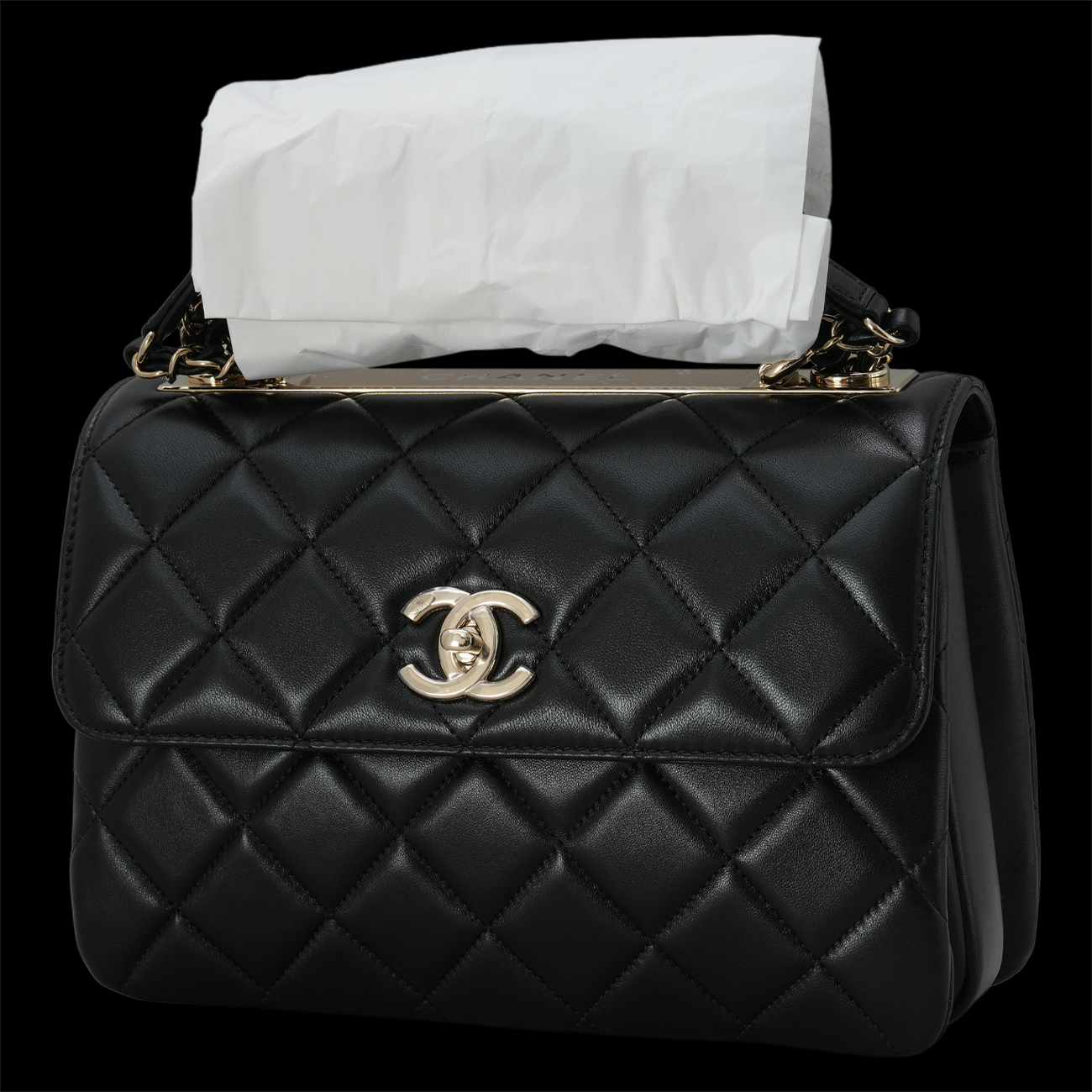 CHANEL(USED)샤넬 트렌디 CC 스몰 블랙