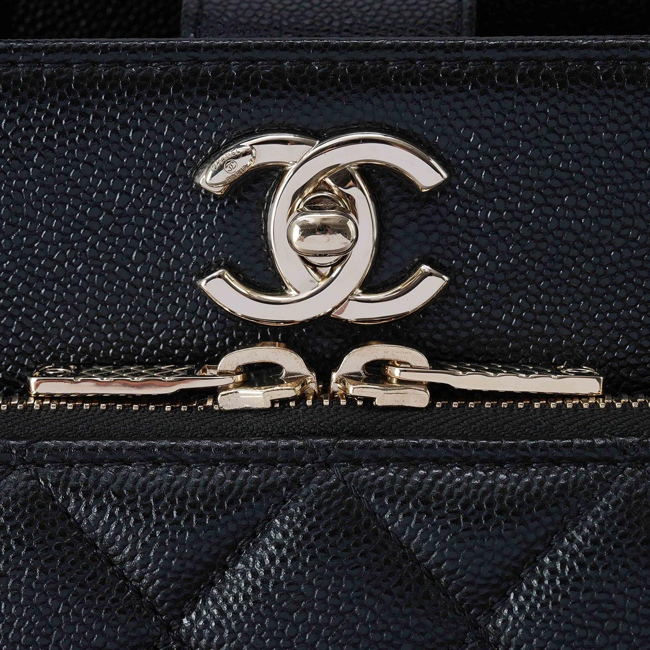 CHANEL(USED)샤넬 캐비어 비즈니스 어니피니티 토트백
