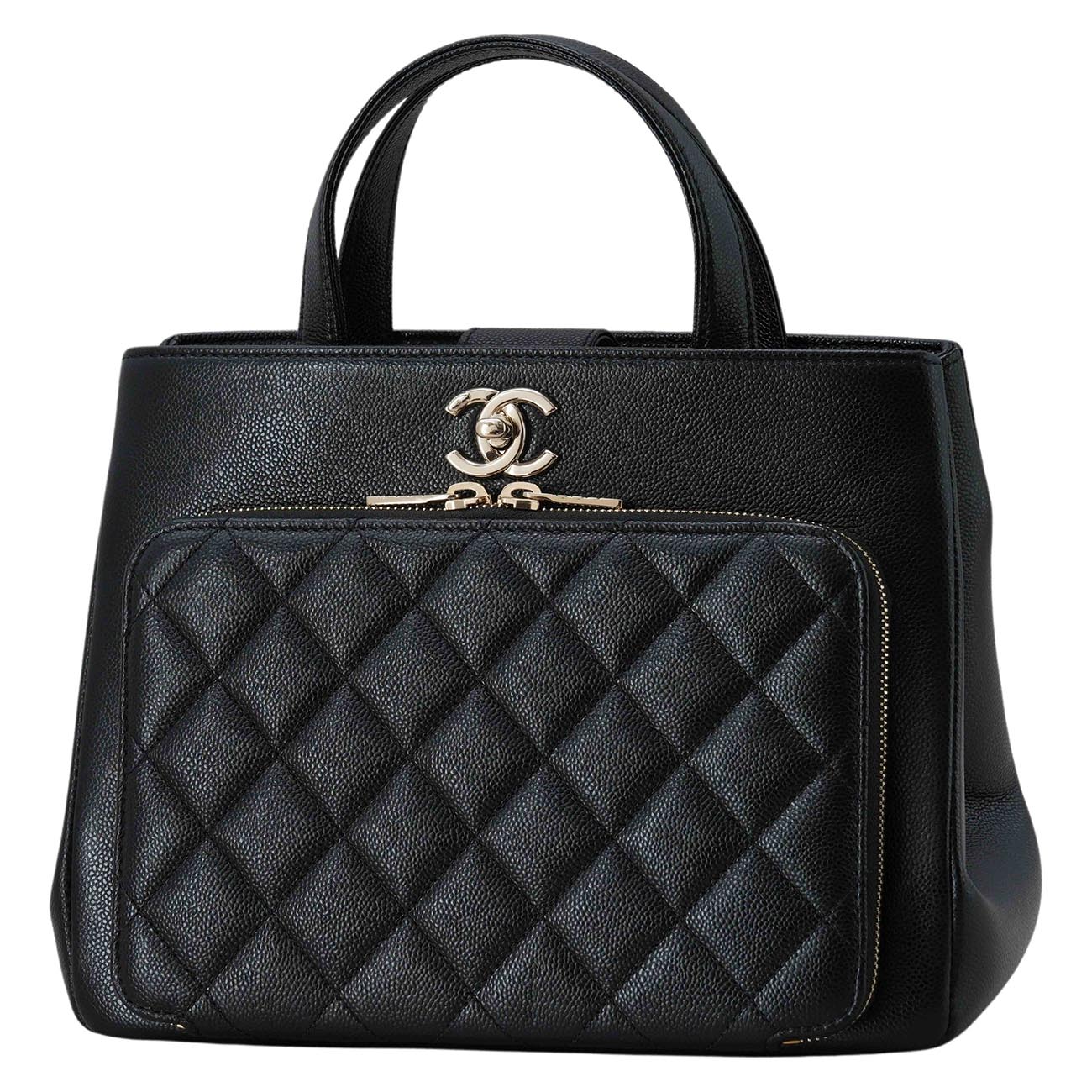 CHANEL(USED)샤넬 캐비어 비즈니스 어니피니티 토트백