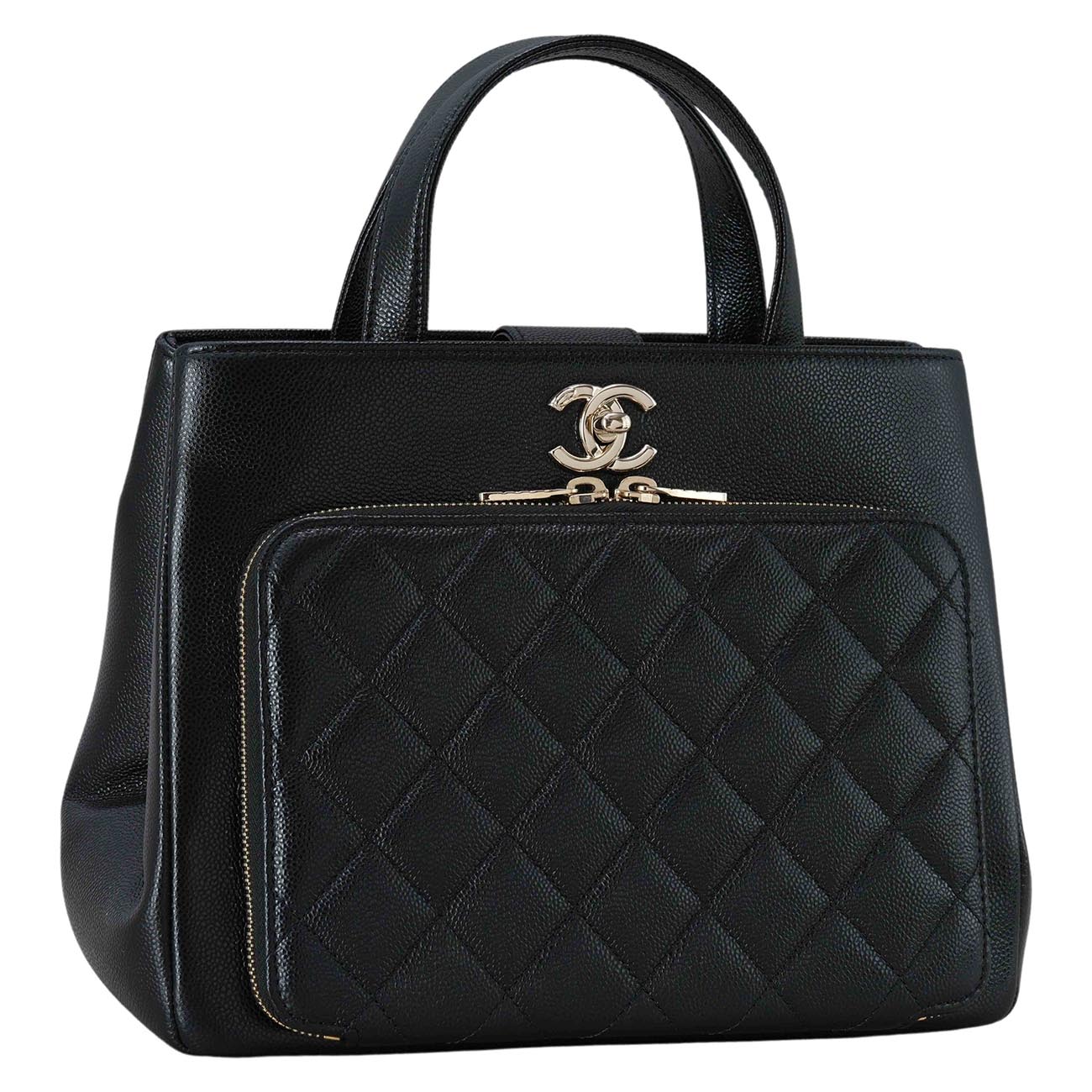CHANEL(USED)샤넬 캐비어 비즈니스 어니피니티 토트백