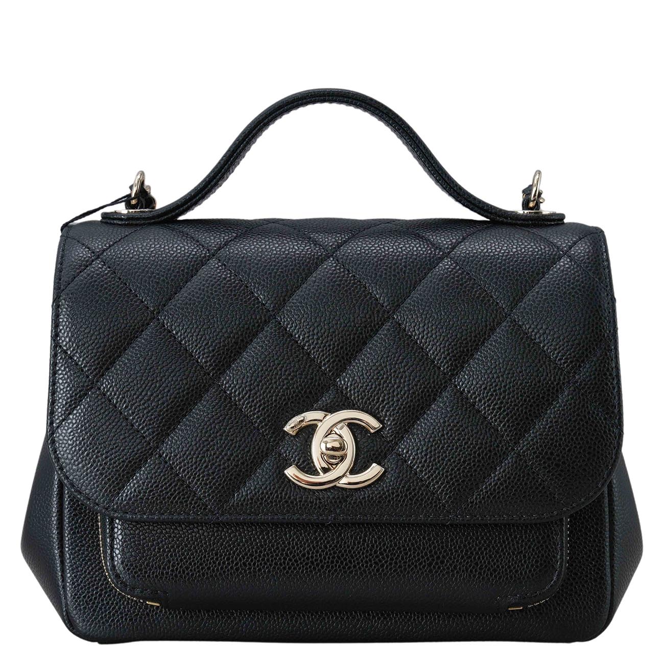 CHANEL(USED)샤넬 A93749 캐비어 비즈니스 어피니티 스몰