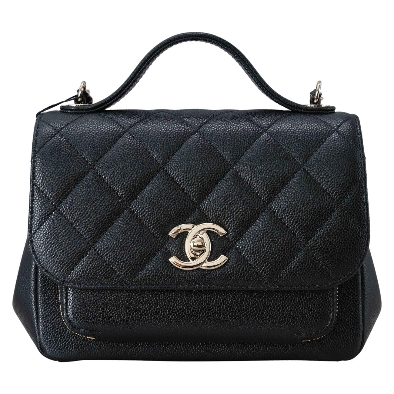 CHANEL(USED)샤넬 A93749 캐비어 비즈니스 어피니티 스몰