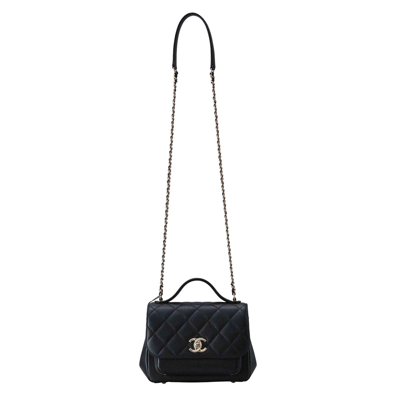 CHANEL(USED)샤넬 A93749 캐비어 비즈니스 어피니티 스몰