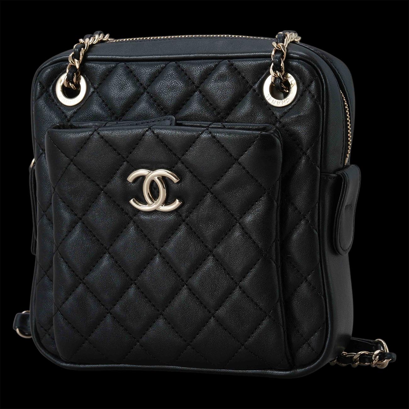 CHANEL(USED)샤넬 시즌 체인 크로스백
