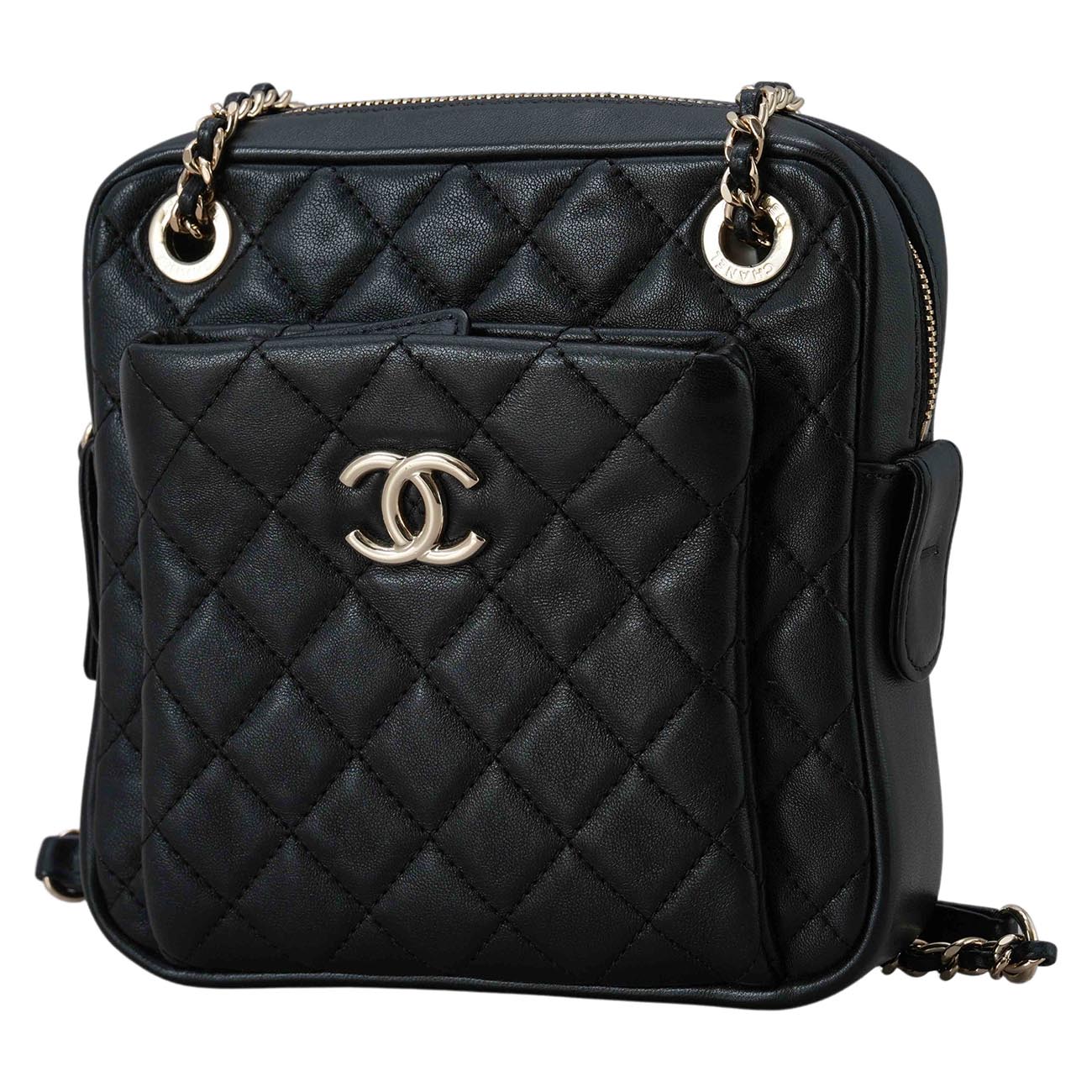 CHANEL(USED)샤넬 시즌 체인 크로스백