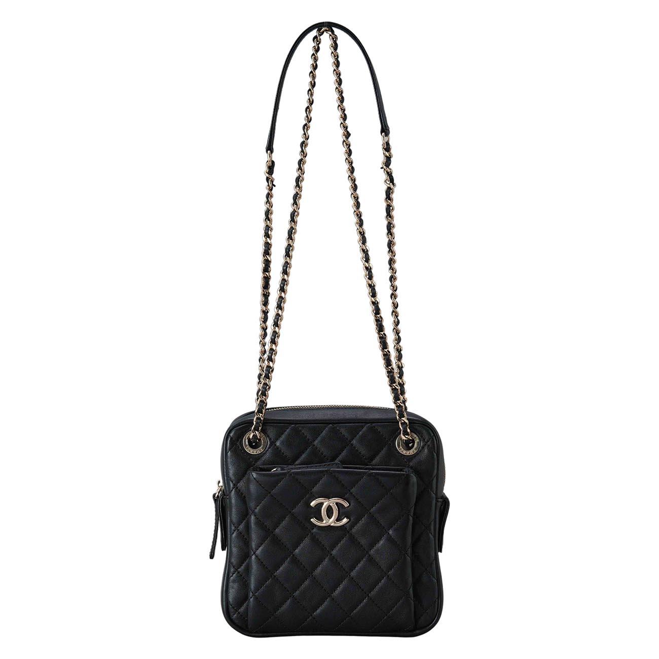CHANEL(USED)샤넬 시즌 체인 크로스백