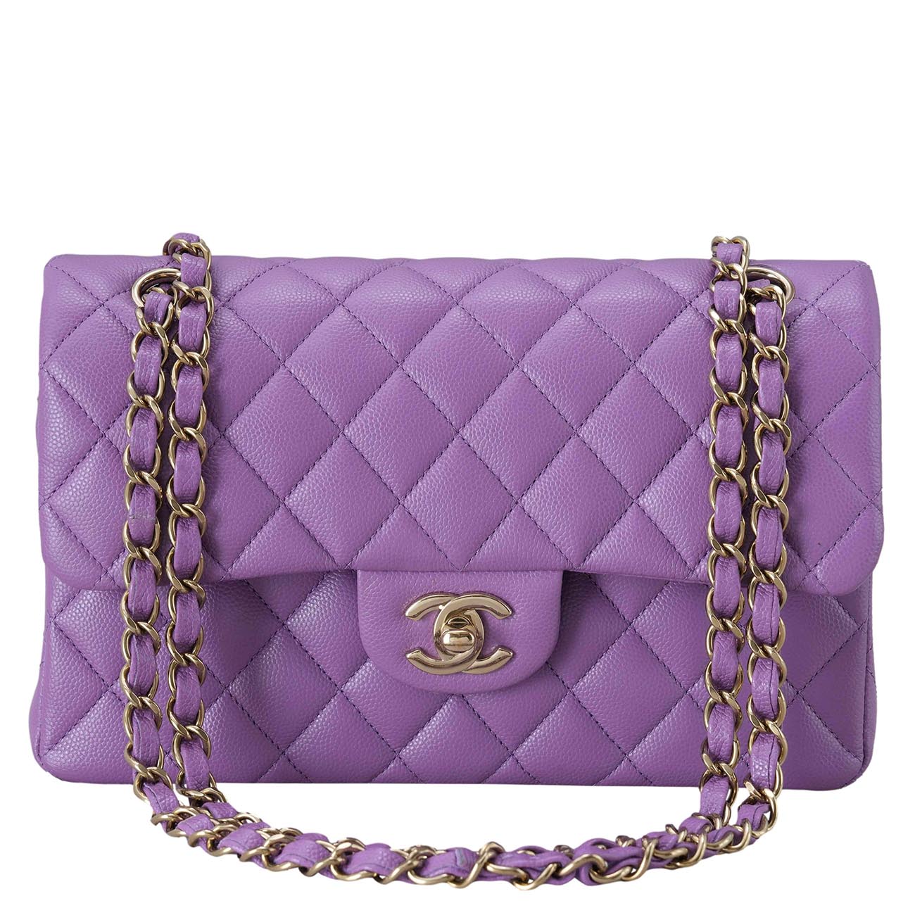 CHANEL(USED)샤넬 캐비어 클래식 스몰 플랩백