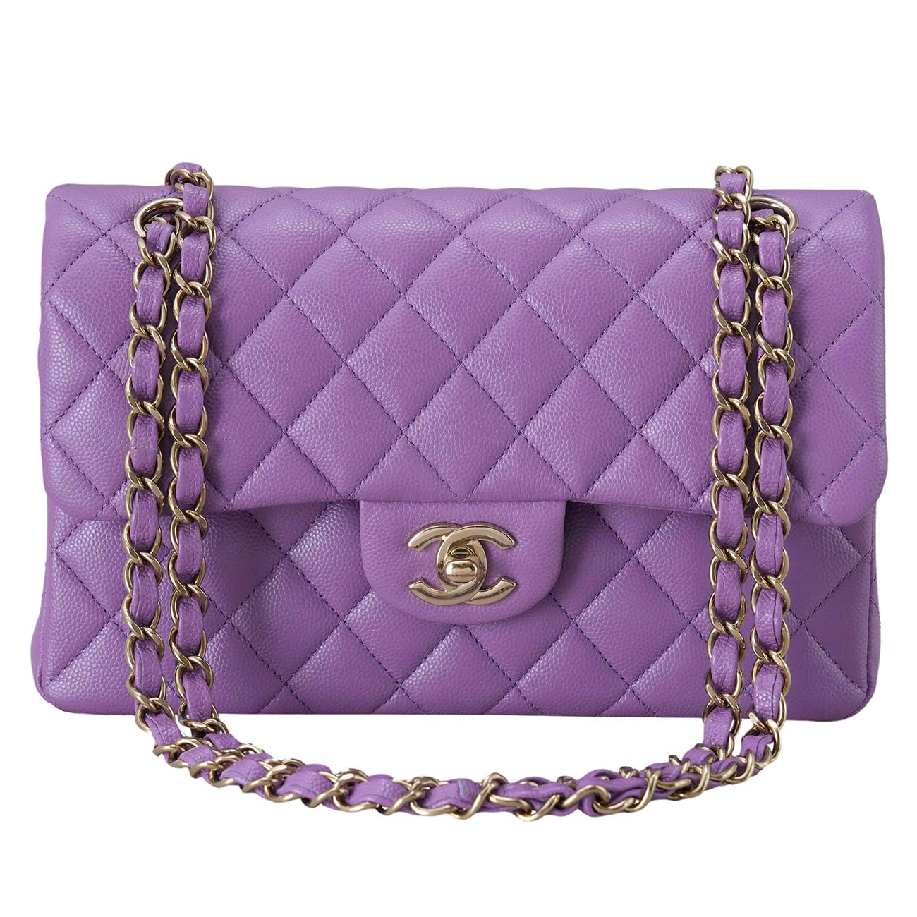 CHANEL(USED)샤넬 캐비어 클래식 스몰 플랩백