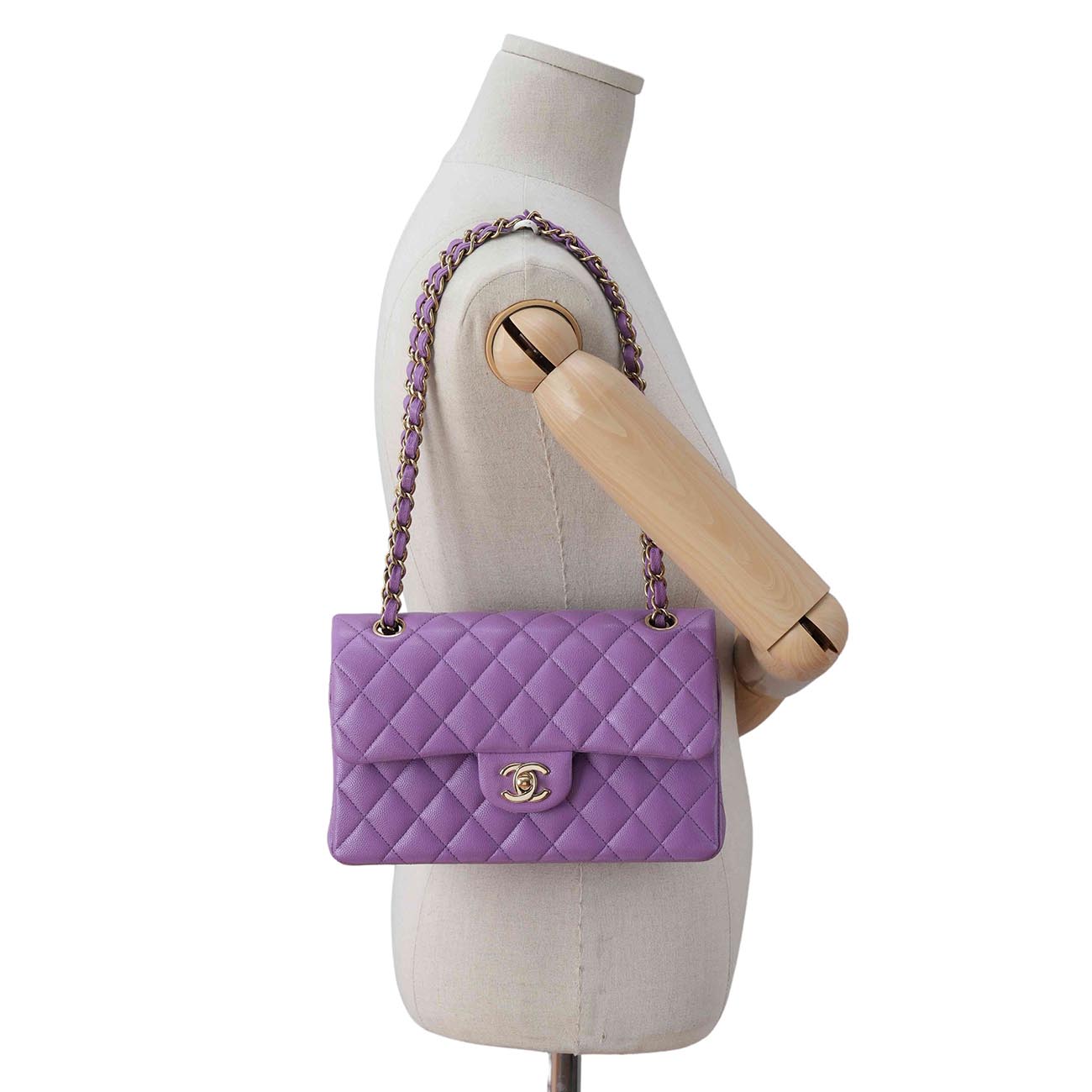 CHANEL(USED)샤넬 캐비어 클래식 스몰 플랩백