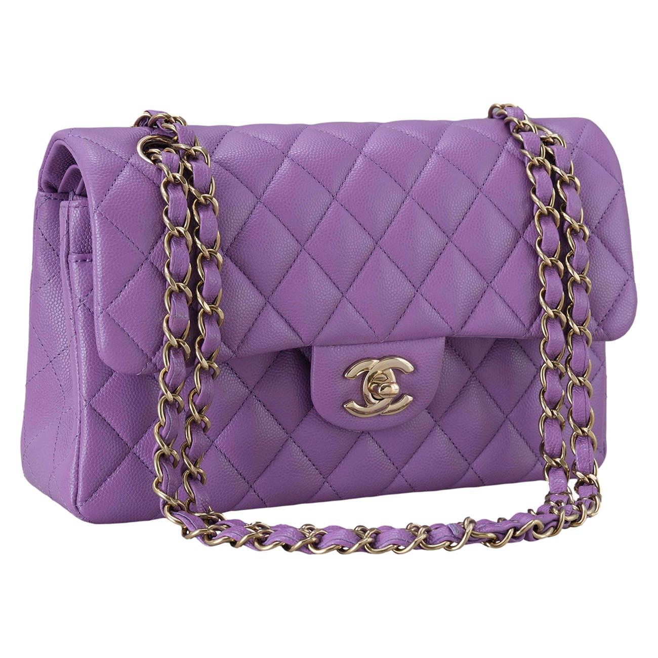 CHANEL(USED)샤넬 캐비어 클래식 스몰 플랩백
