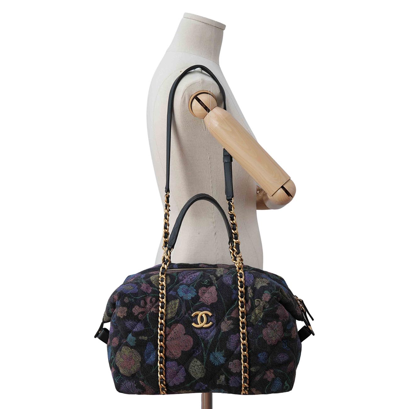 CHANEL(USED)샤넬 시즌 데님 토트겸 숄더백
