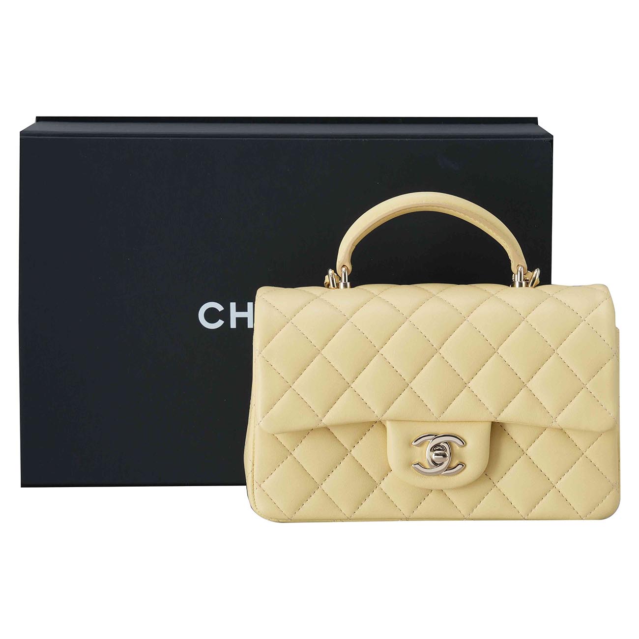 CHANEL(USED)샤넬 클래식 뉴미니 탑핸들