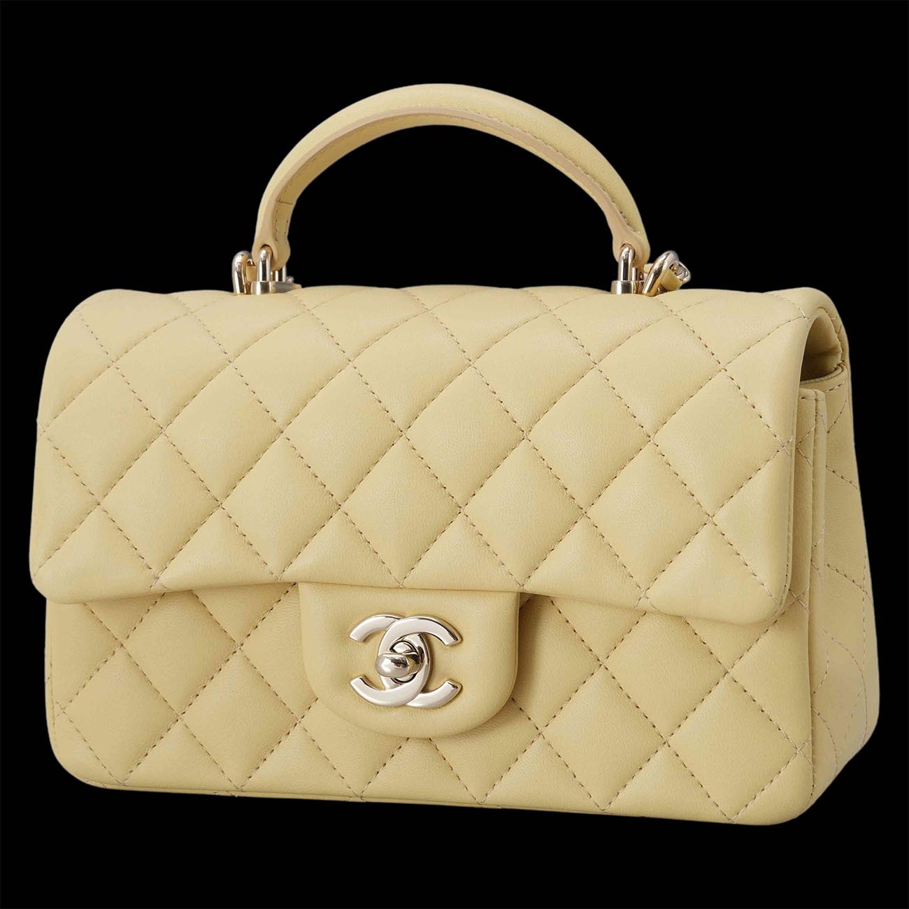 CHANEL(USED)샤넬 클래식 뉴미니 탑핸들