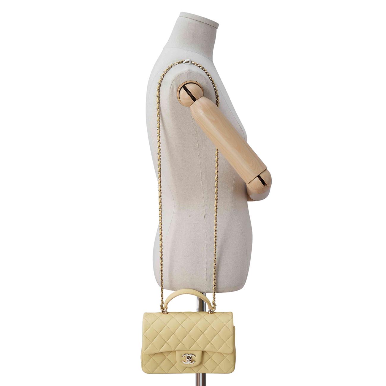 CHANEL(USED)샤넬 클래식 뉴미니 탑핸들