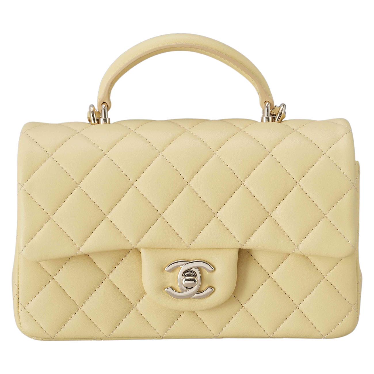 CHANEL(USED)샤넬 클래식 뉴미니 탑핸들