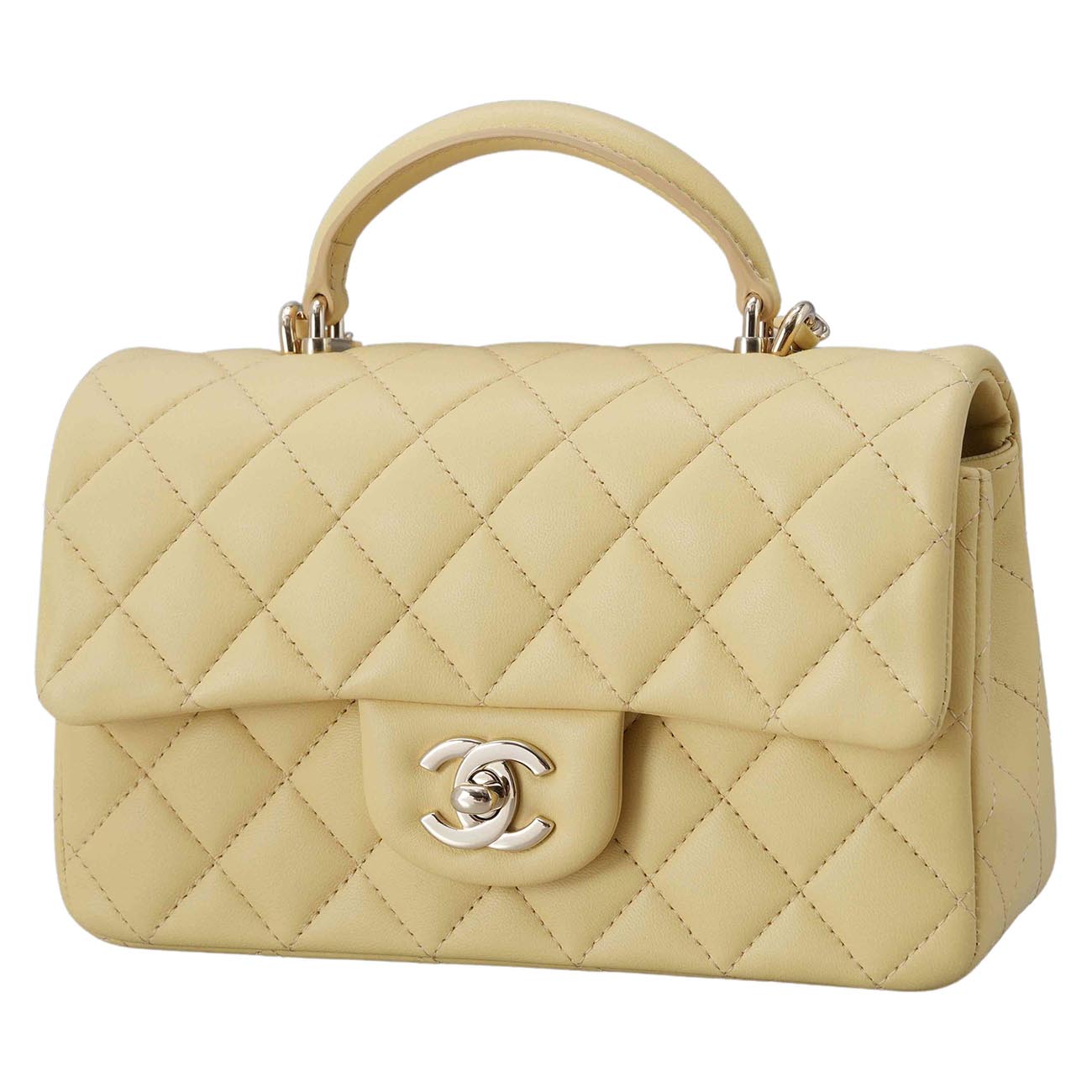 CHANEL(USED)샤넬 클래식 뉴미니 탑핸들