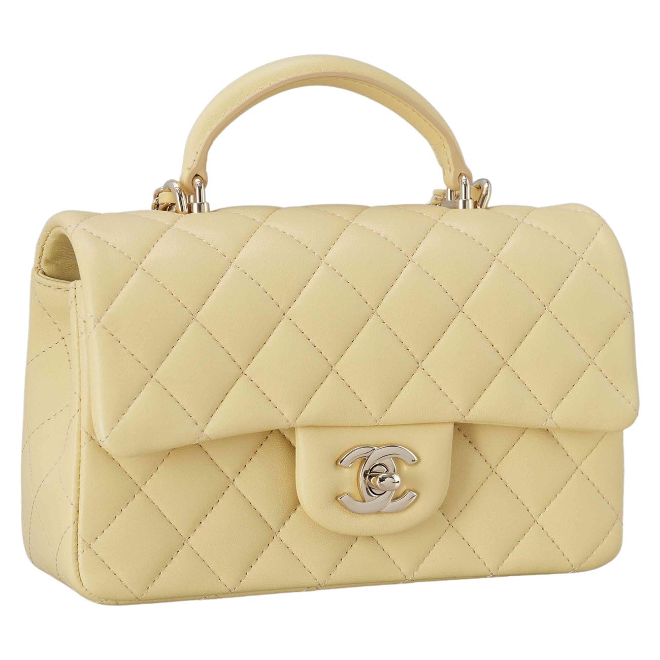 CHANEL(USED)샤넬 클래식 뉴미니 탑핸들