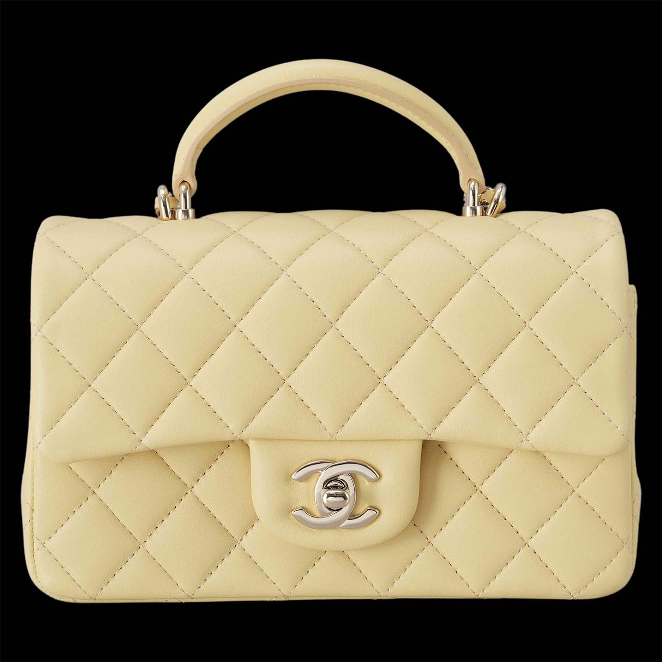 CHANEL(USED)샤넬 클래식 뉴미니 탑핸들