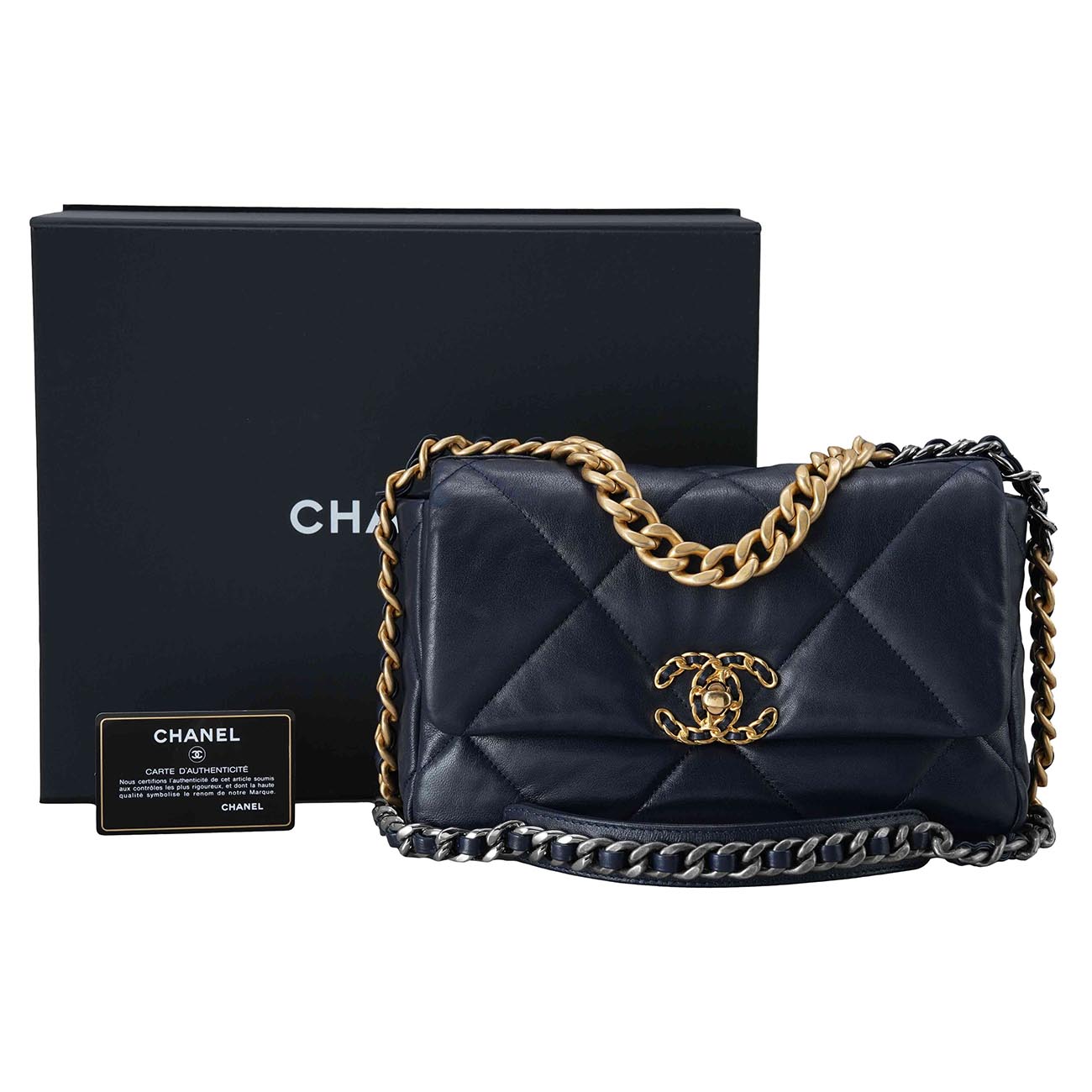 CHANEL(USED)샤넬 19백 미듐