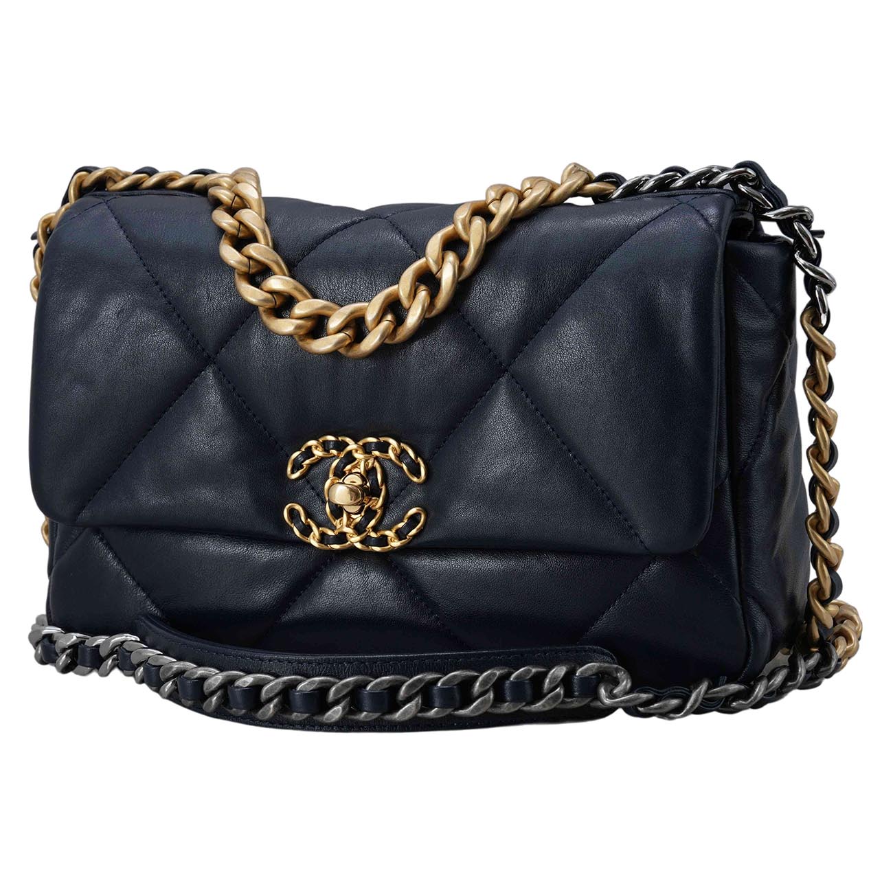 CHANEL(USED)샤넬 19백 미듐