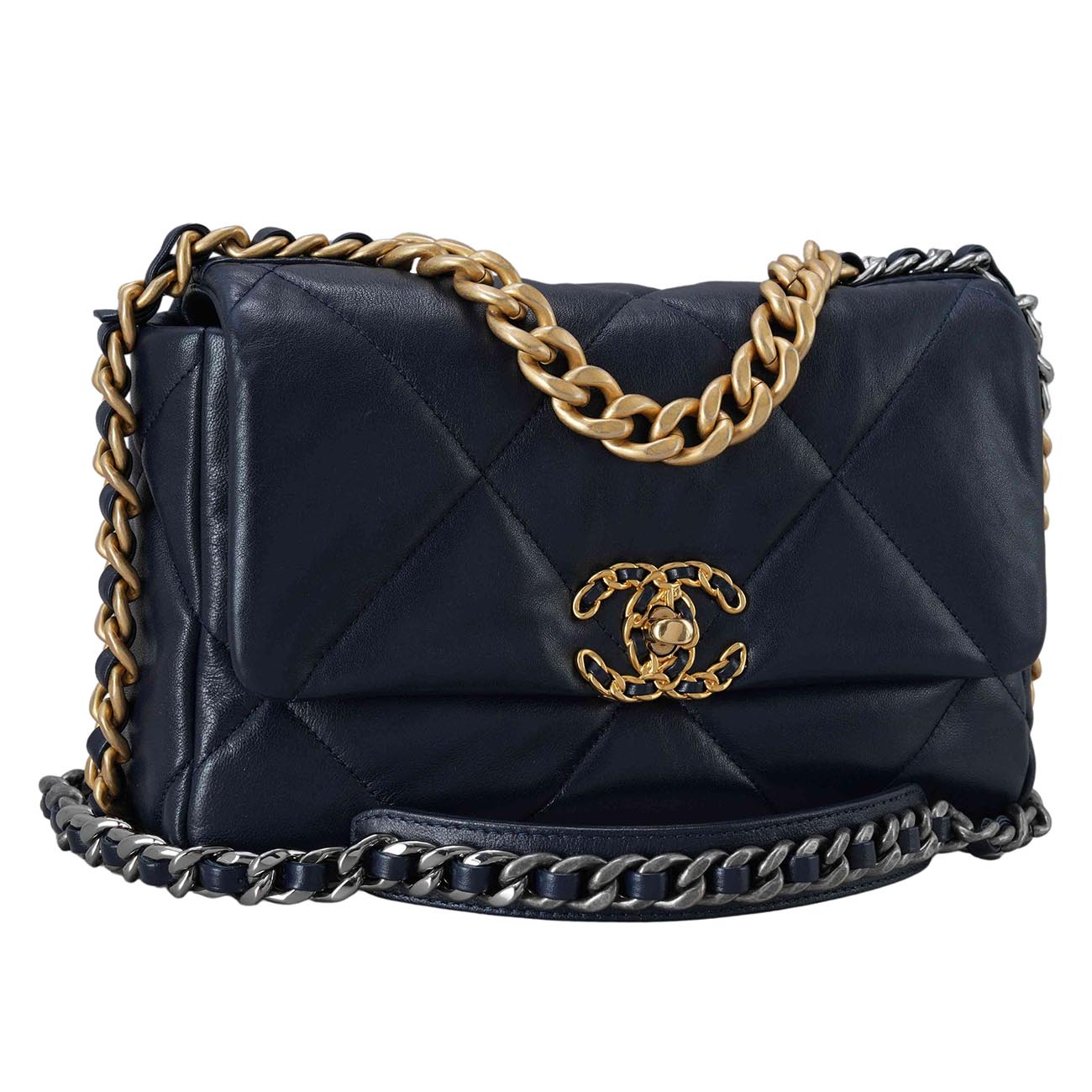 CHANEL(USED)샤넬 19백 미듐