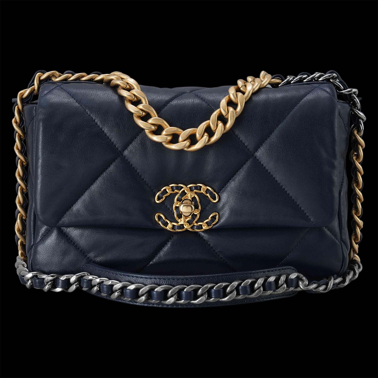 CHANEL(USED)샤넬 19백 미듐
