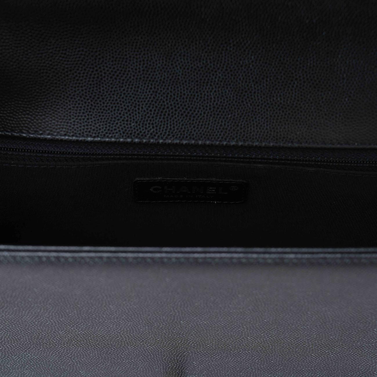 CHANEL(USED)샤넬 캐비어 보이샤넬 라지 플랩백