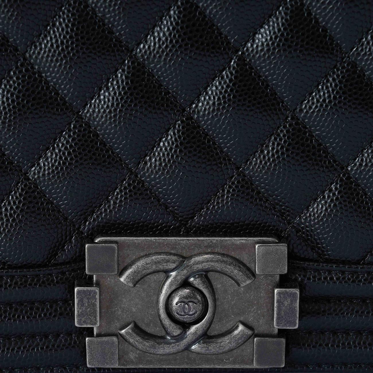 CHANEL(USED)샤넬 캐비어 보이샤넬 라지 플랩백