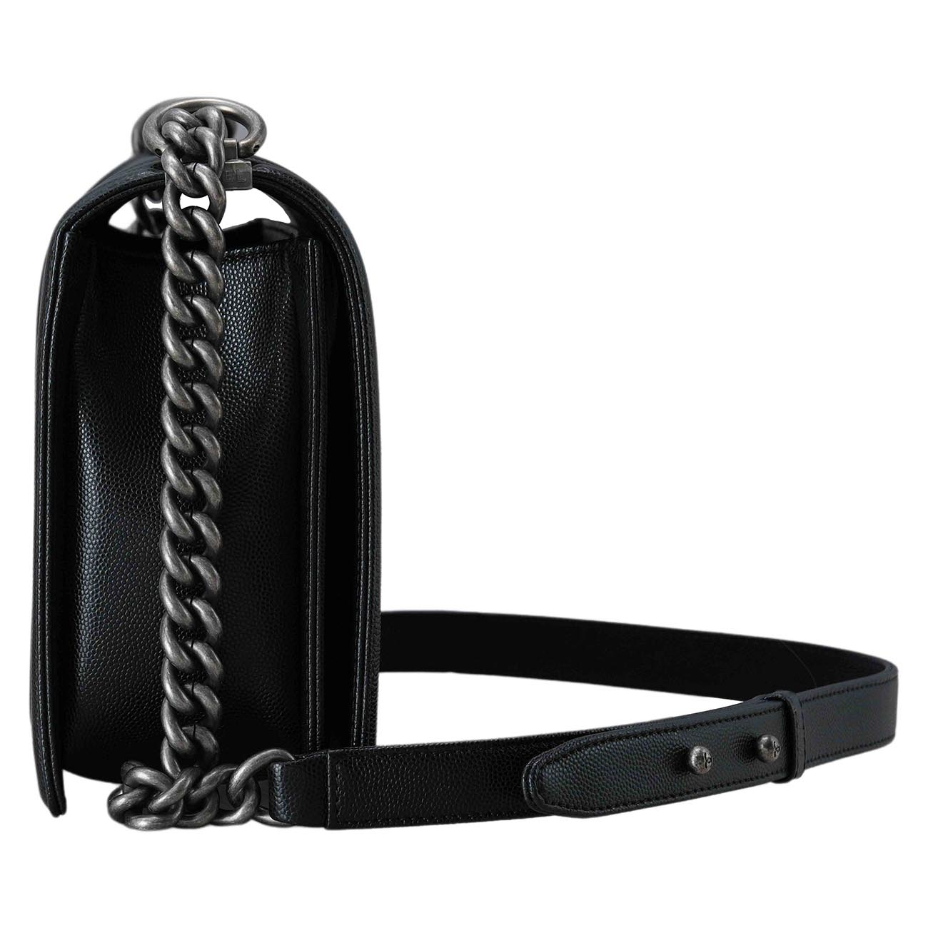 CHANEL(USED)샤넬 캐비어 보이샤넬 라지 플랩백